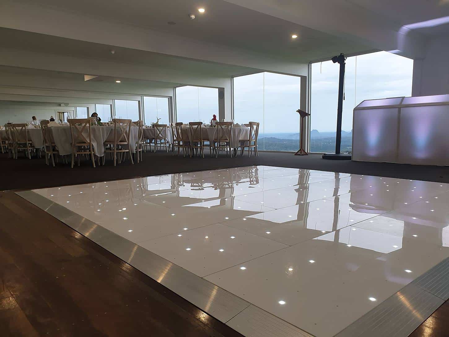 Tranquil Park Wedding Starlight Dance Floor