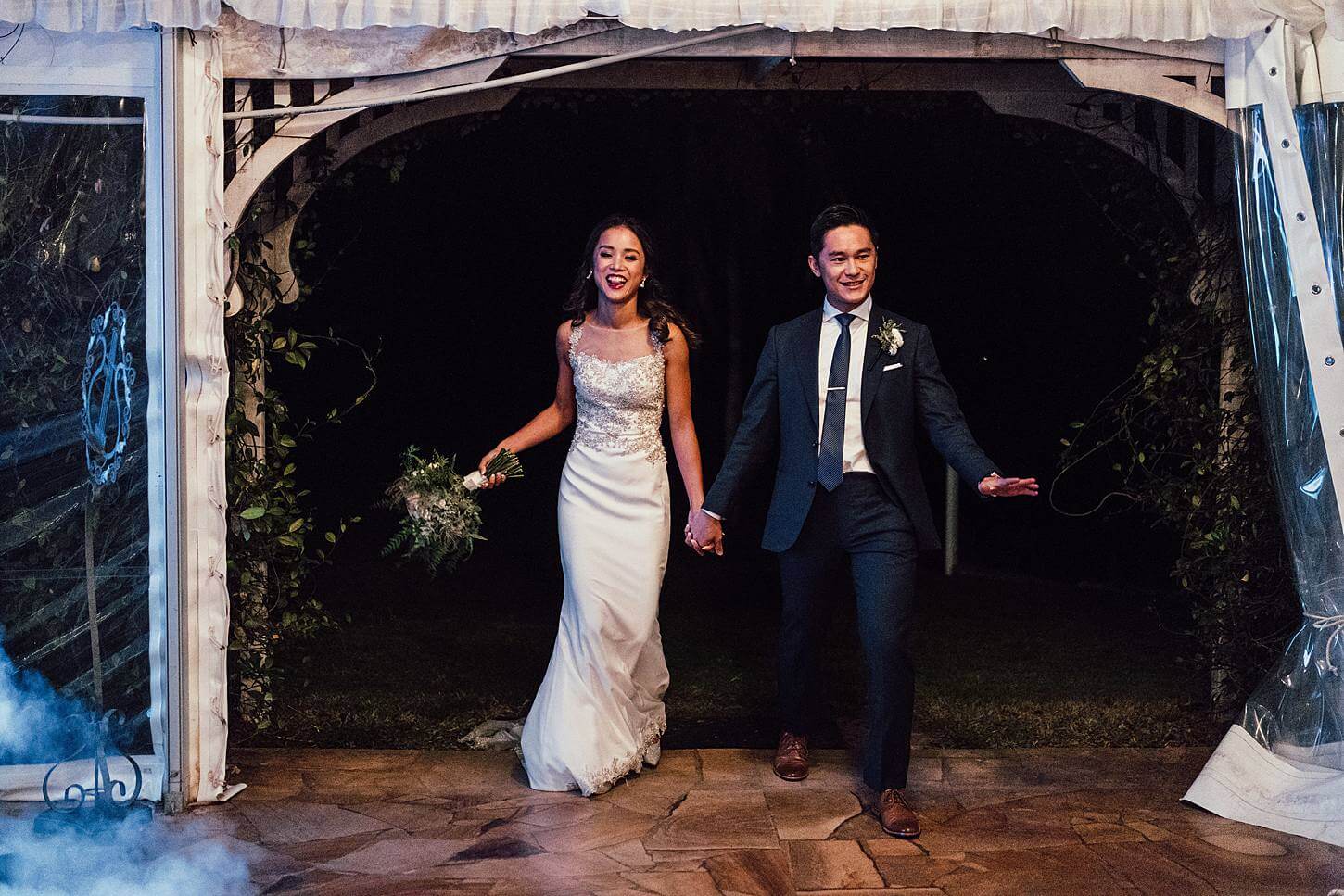 Cherbon Waters Wedding Entrance 2
