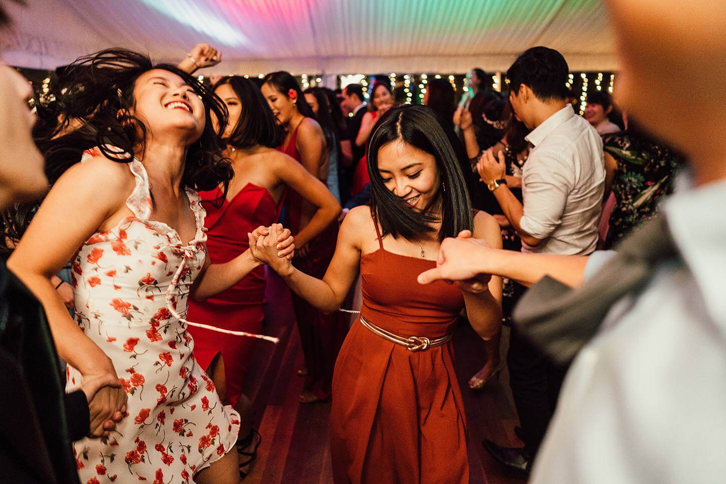 Cherbon Waters Wedding Reception Dancing 2