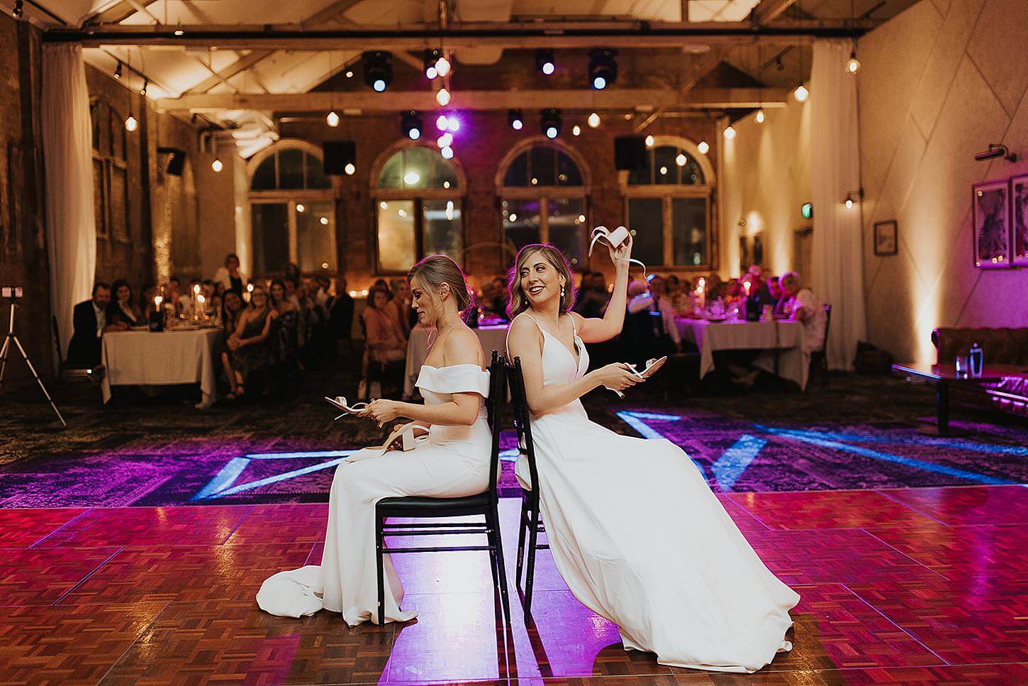 PRO The Warehouse Brisbane Wedding Shoe Game
