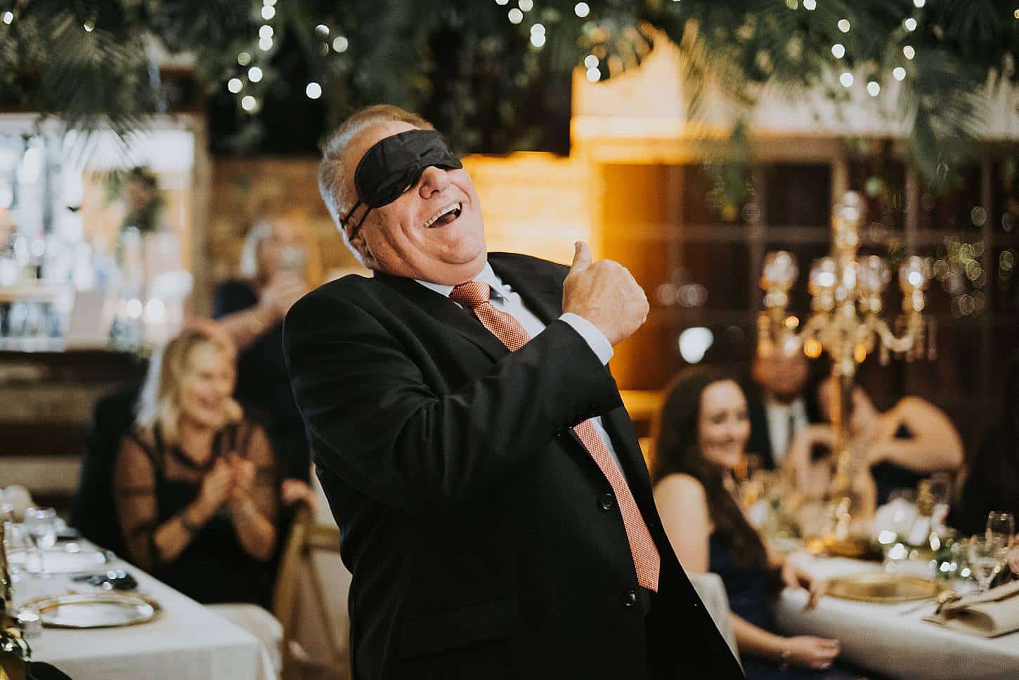 Austinvilla Estate Reception Blindfold Game