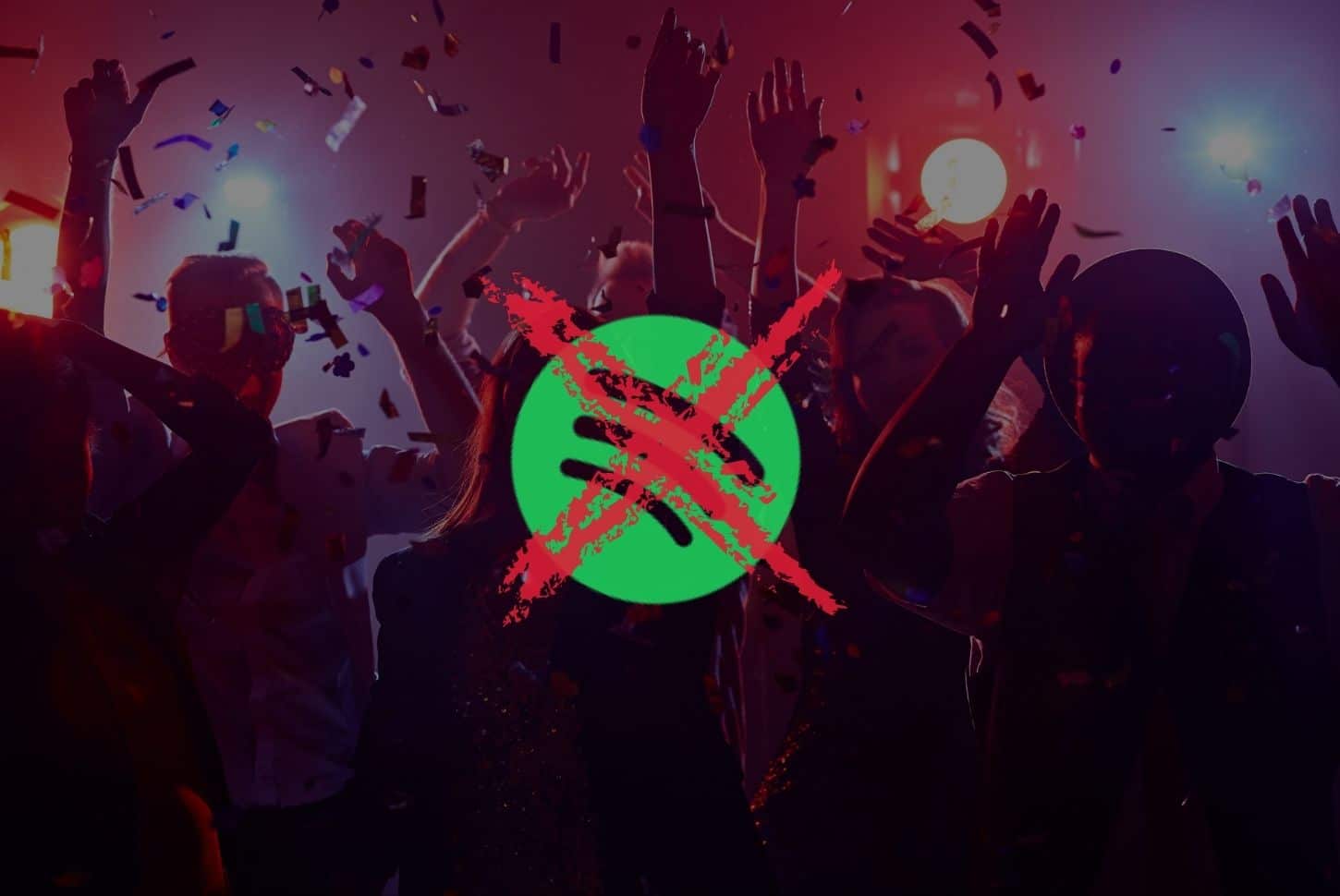 People don't dance to spotify playlists