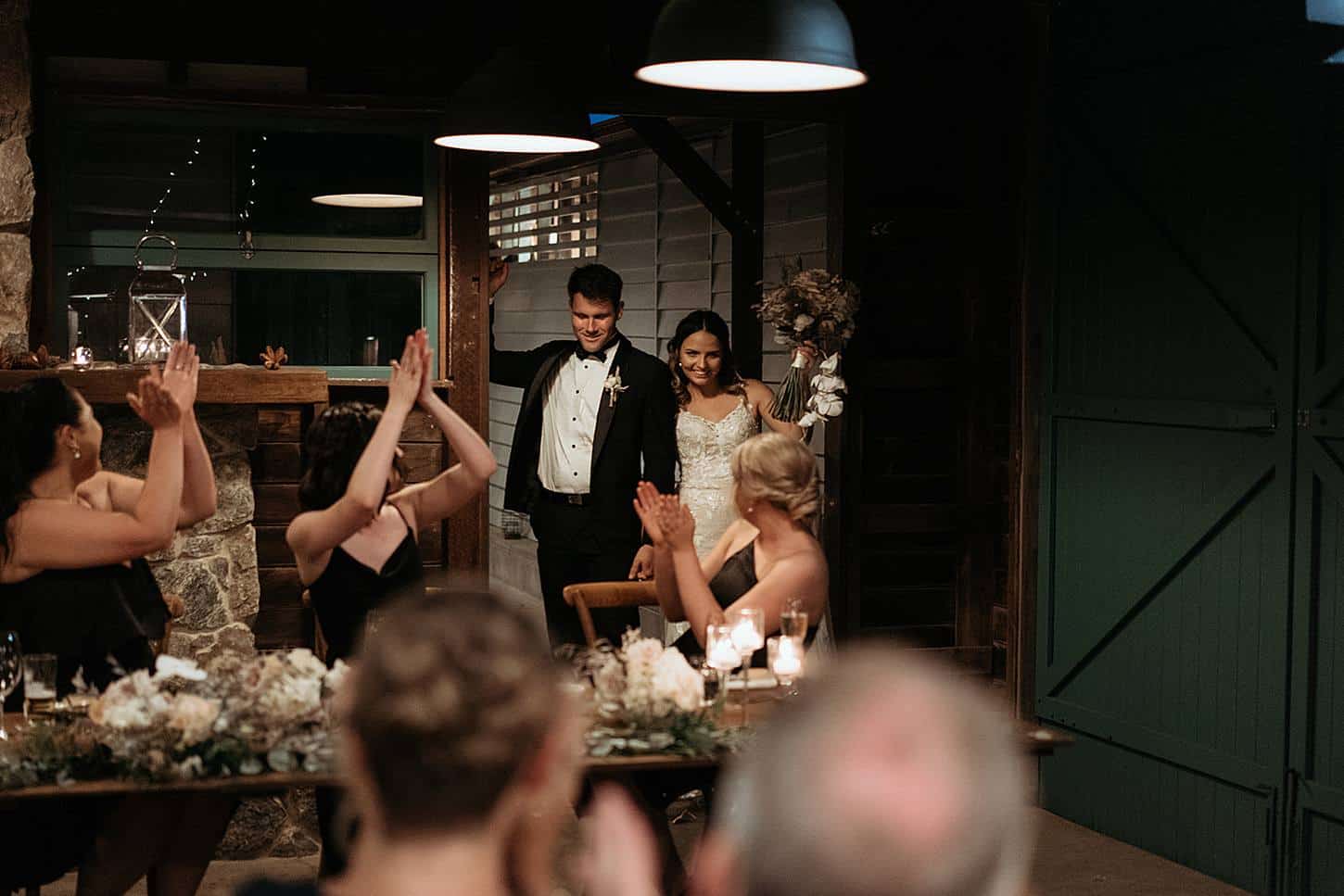 Spicers Hidden Vale Wedding Entrance