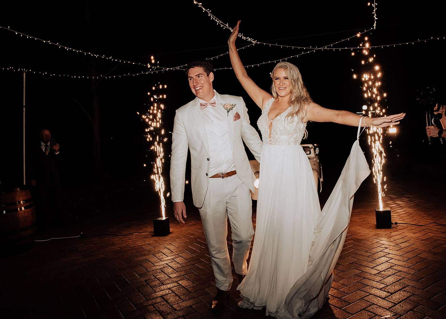 Sparkular Wedding Entrance Bride & Groom
