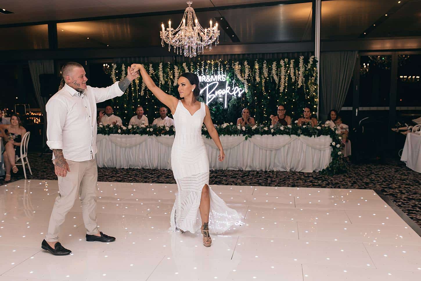 Sandstone Point Hotel Wedding First Dance