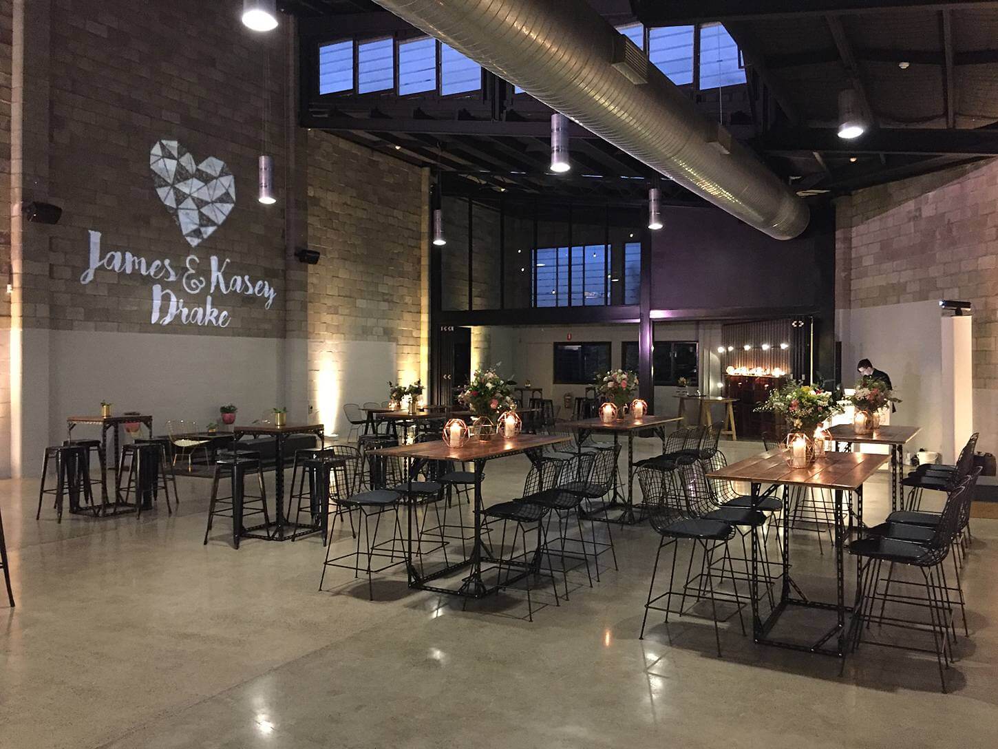 The Joinery Wedding Uplighting
