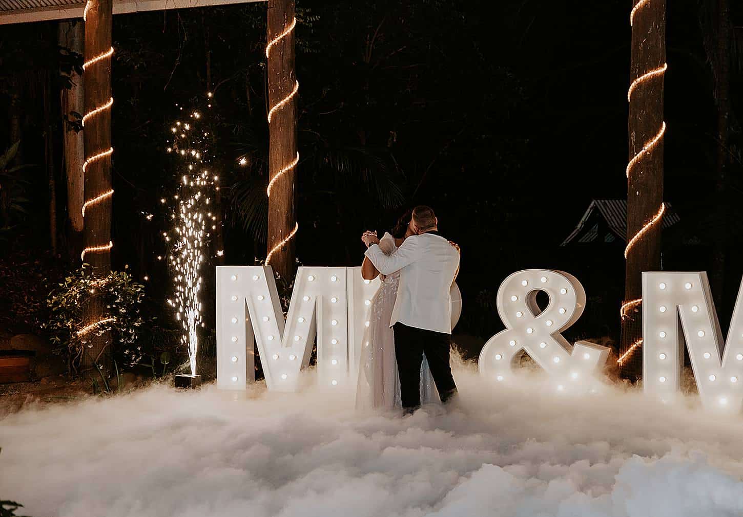 Cedar Creek Lodges First Dance Low Fog Sparkulars