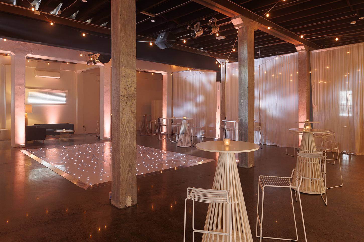 The Lushington Brisbane Dance Floor & Event Lighting
