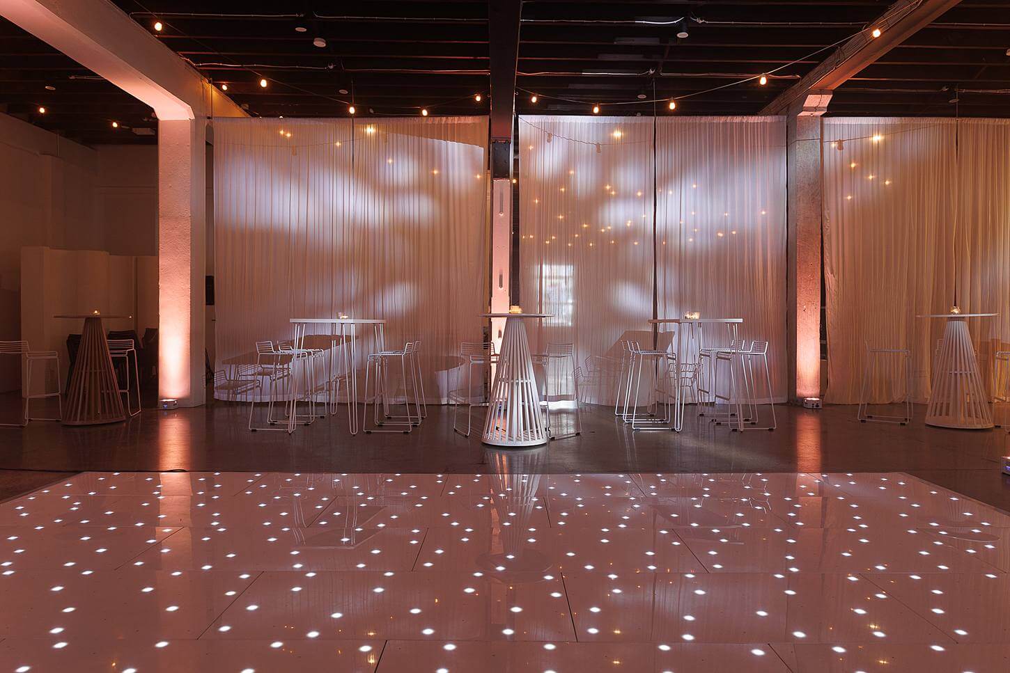 Uplighting Starlight Dance Floor