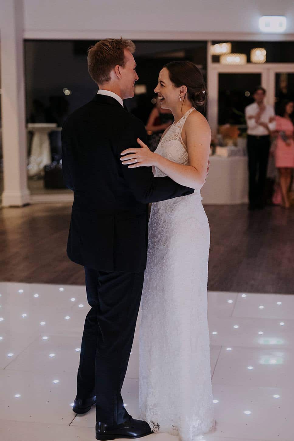 Waters Edge Weddings and Events Dance Floor