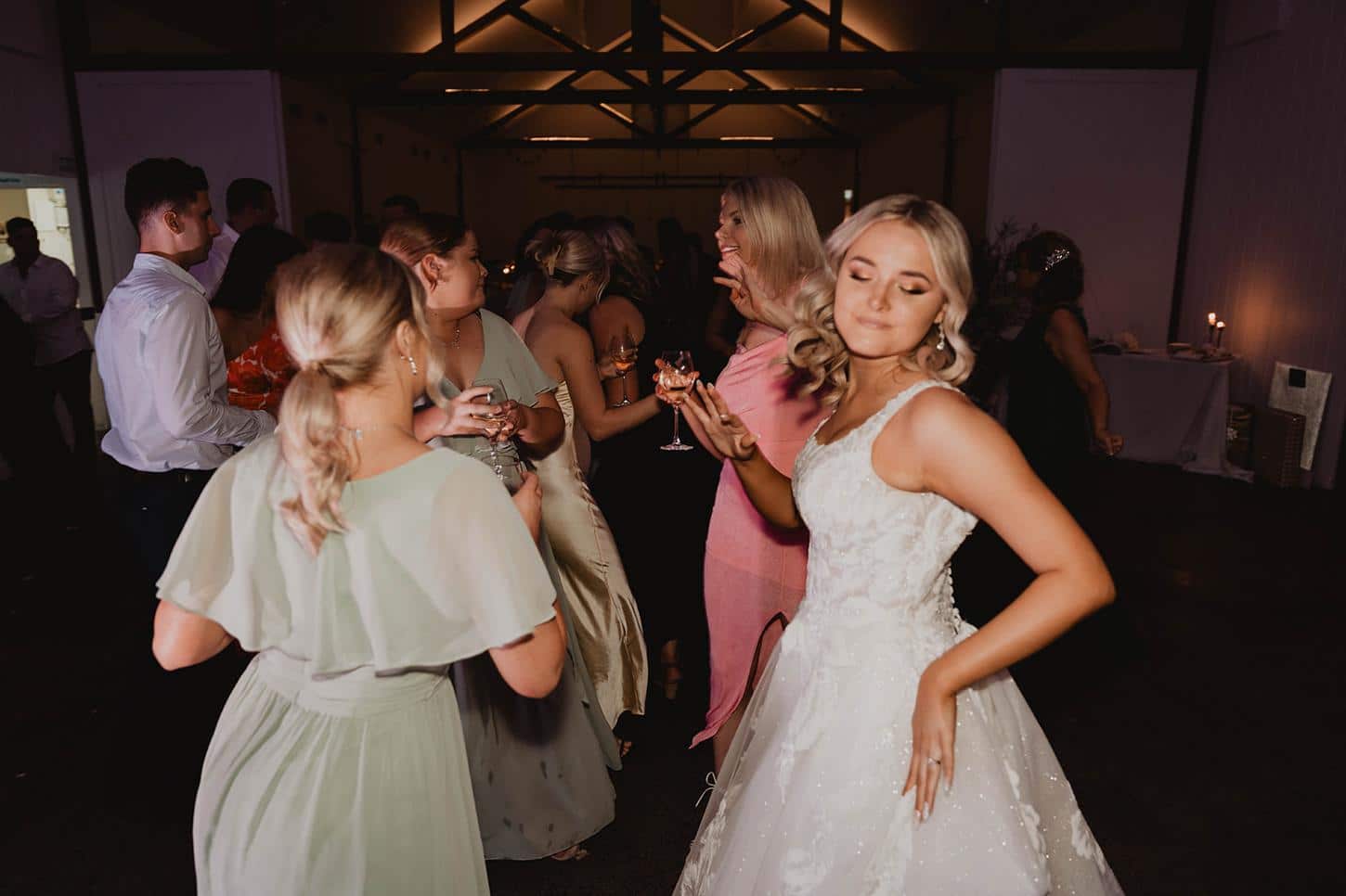 Summergrove Estate Bride Dancing