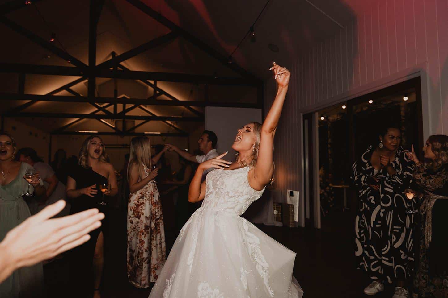 Summergrove Estate Wedding Bride Dancing