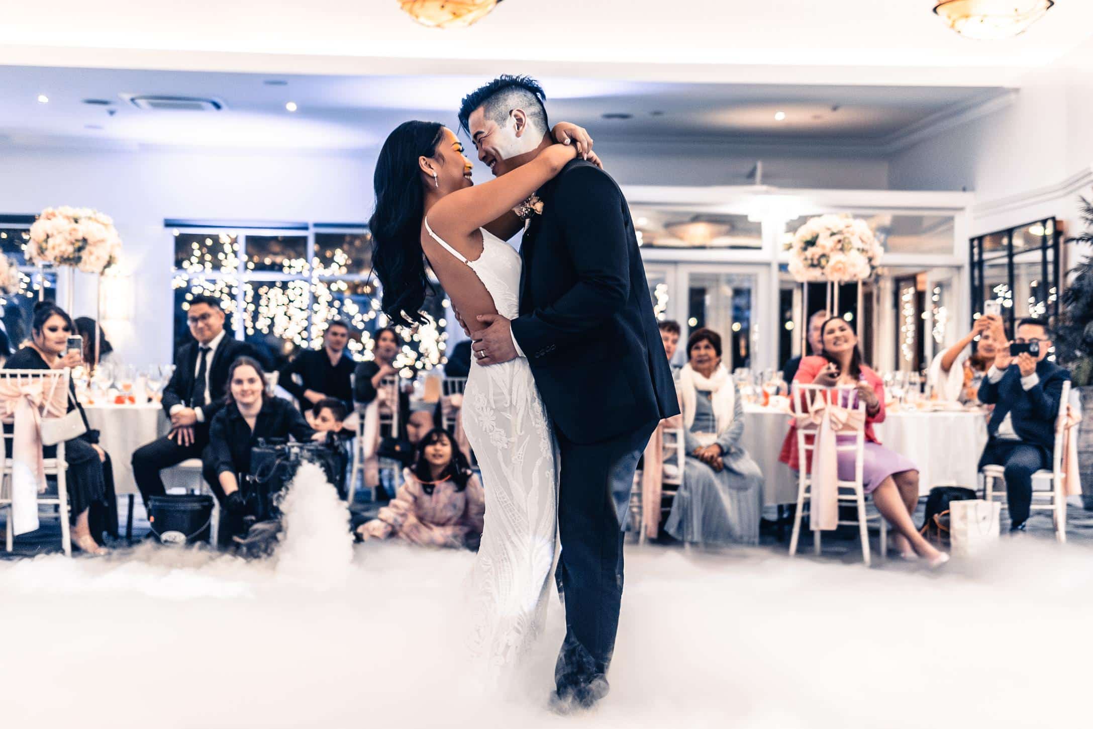 Hillstone Wedding First Low Fog First Dance