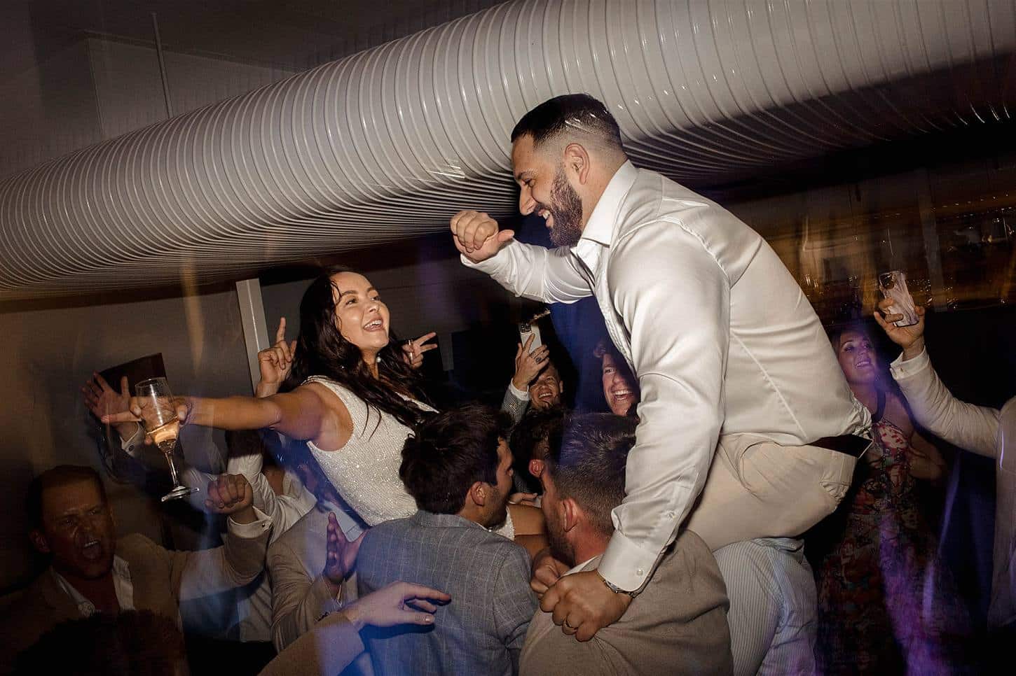Tangalooma Bride Groom Dancing