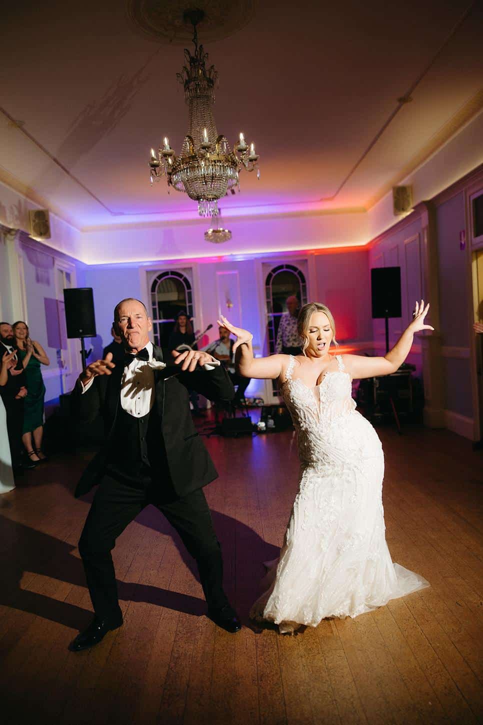 Gabbinbar Father Daughter Dance with Uplighting