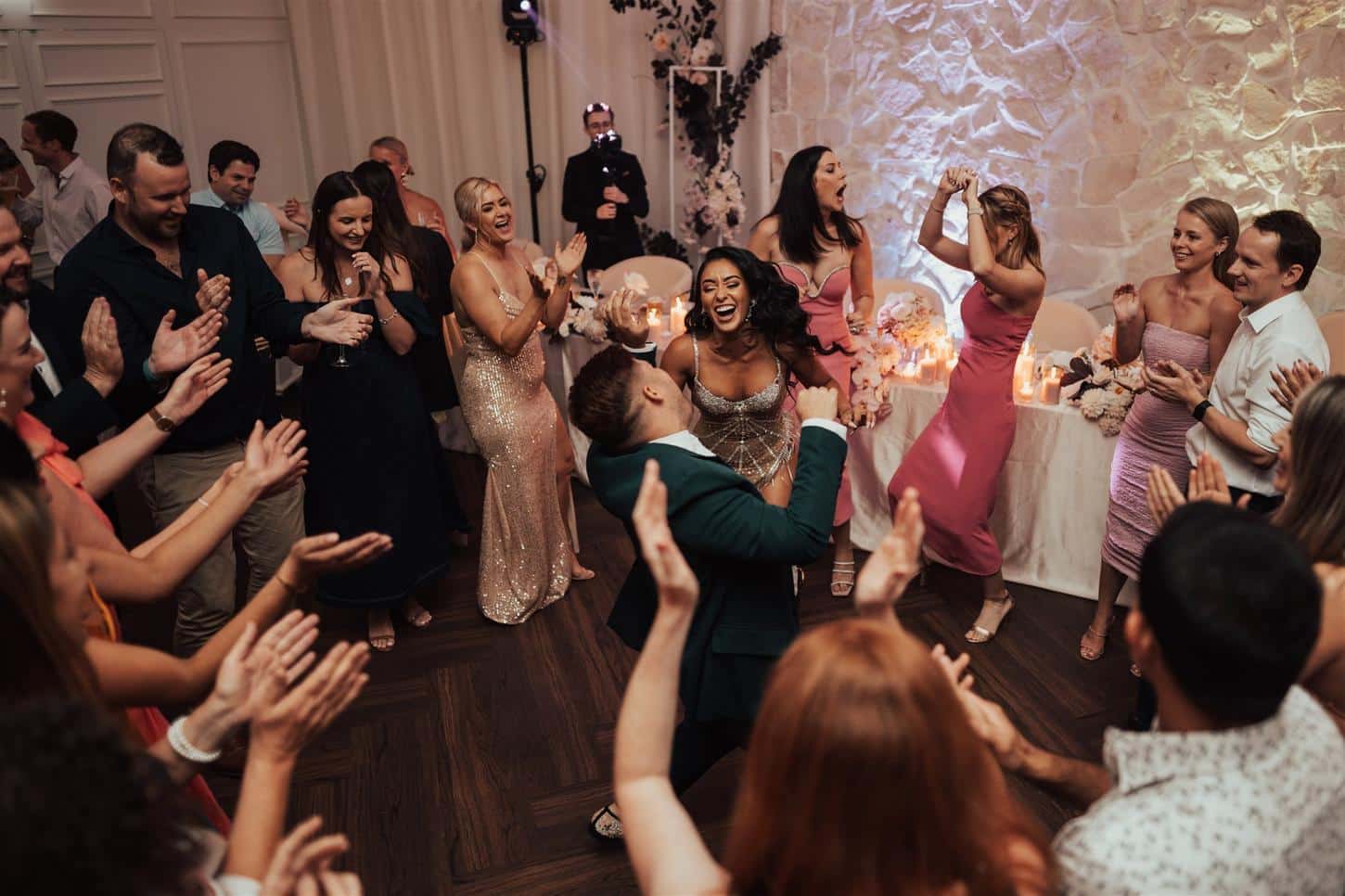 Braeside Estate Uplighting Bride Dancing
