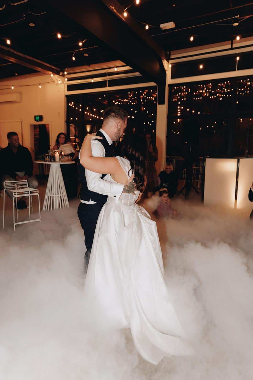The Lussh Wedding Dancing on a Cloud
