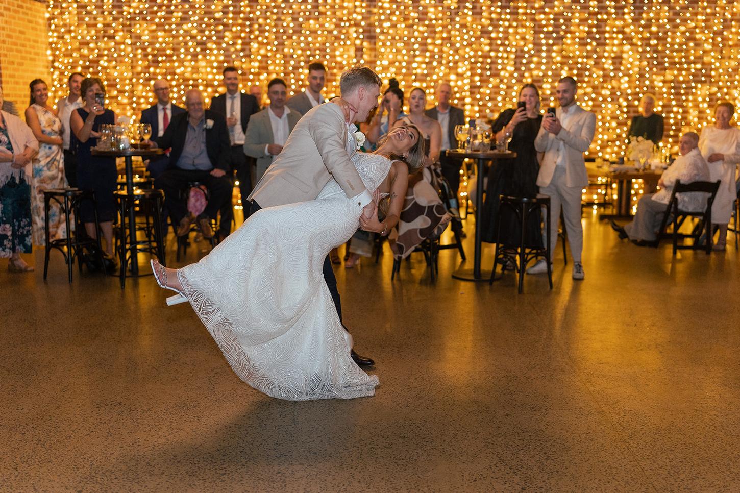 Factory 51 wedding reception in Brisbane